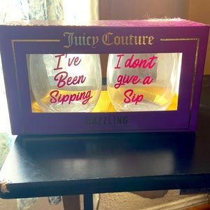 Juicy Couture Wine Glasses